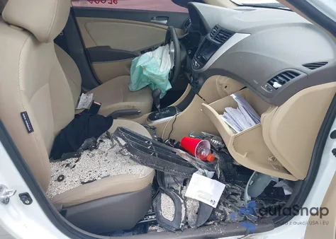 2012 Hyundai Accent Gls из США, поврежденный, VIN KMHCT4AE3CU107817